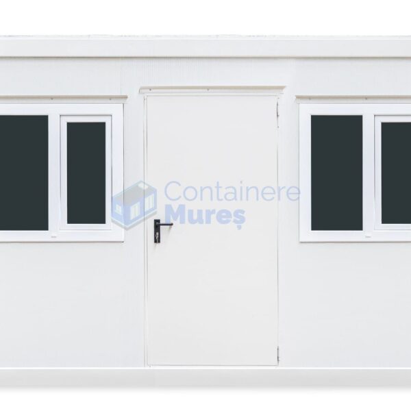 container birou mures 4metri 2geamuri alb