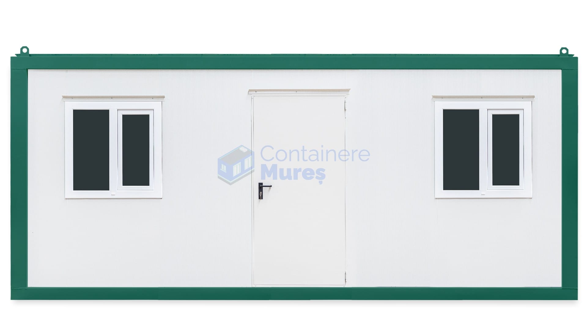 container birou mures 6metri 2geamuri verde