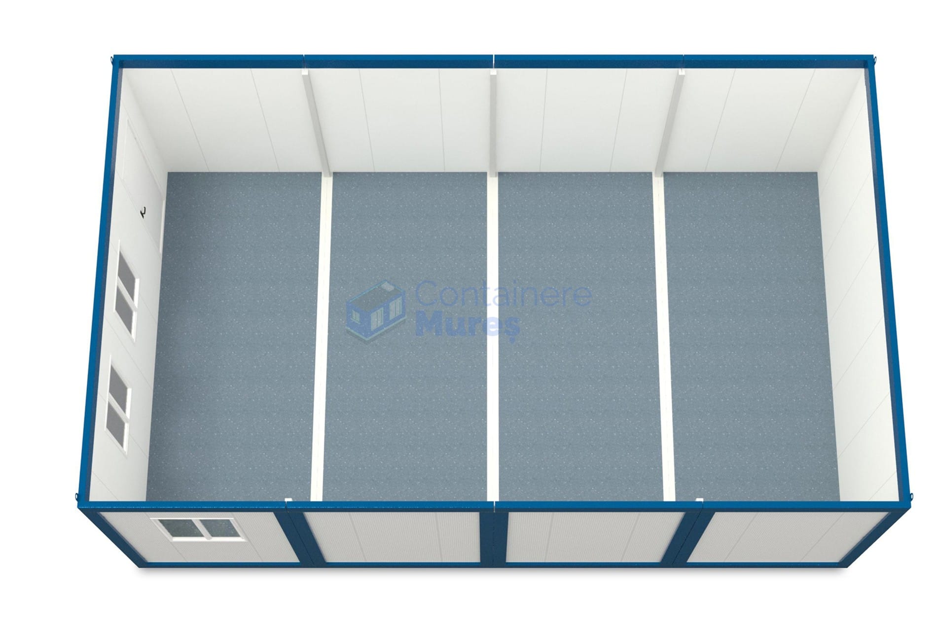 container modular mures 6x96m albastru2