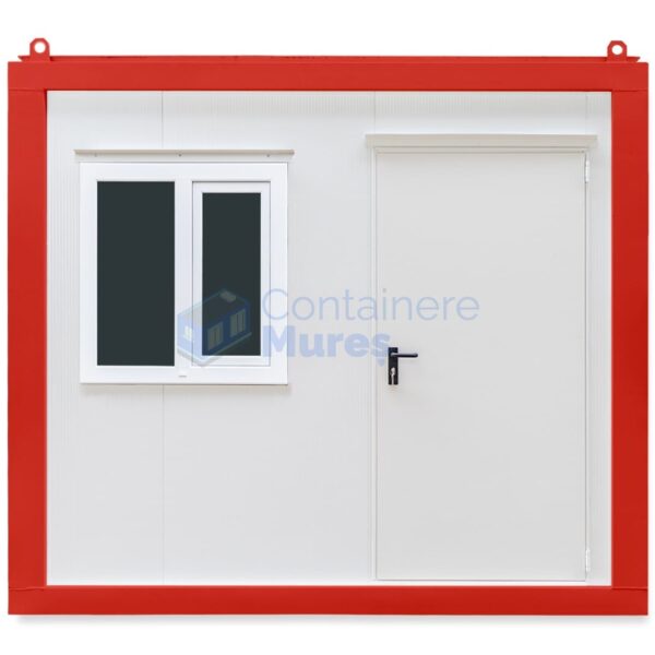 container santier mures 3metri rosu