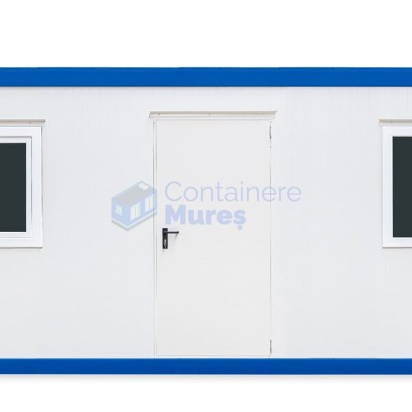 container santier mures 6metri 2geamuri albastru