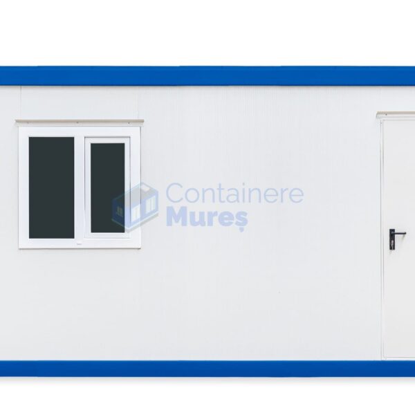 container santier mures 6metri 1geam albastru